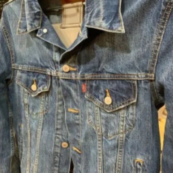 Levi’s 2012 Trucker Denim Jacket - Medium Wash - Men’s Small … - Picture 3 of 9